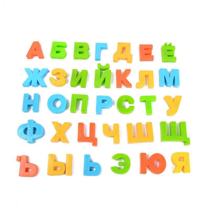 BOHS Russian Magnetic Alphabet Letters - Play on Fridge Magnets, White Board,Table - Educational Learning Toy for Kids,33 Letters - Image 5